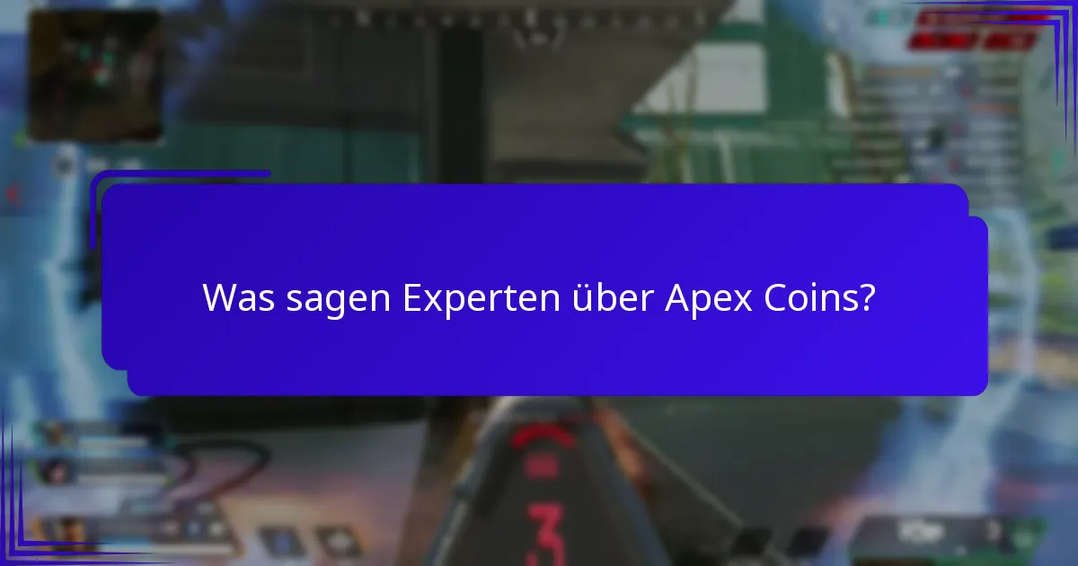Was sagt die Community über Apex Coins?
