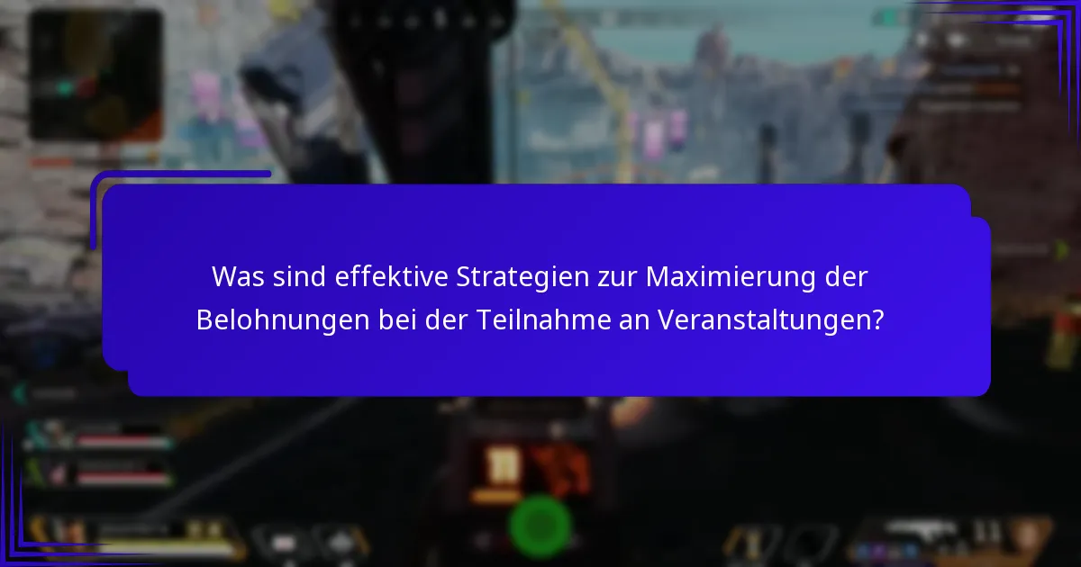 Wie können Teilnehmer effizient an mehreren Veranstaltungen teilnehmen?