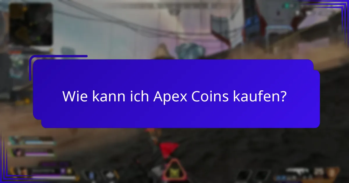Welche FAQs sind am häufigsten zu Apex Coins?